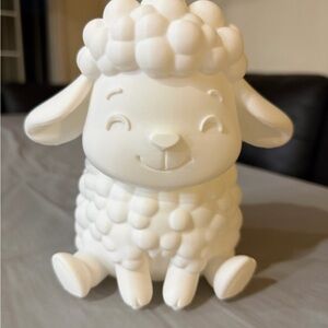 Adorable White Sheep LED Lamp